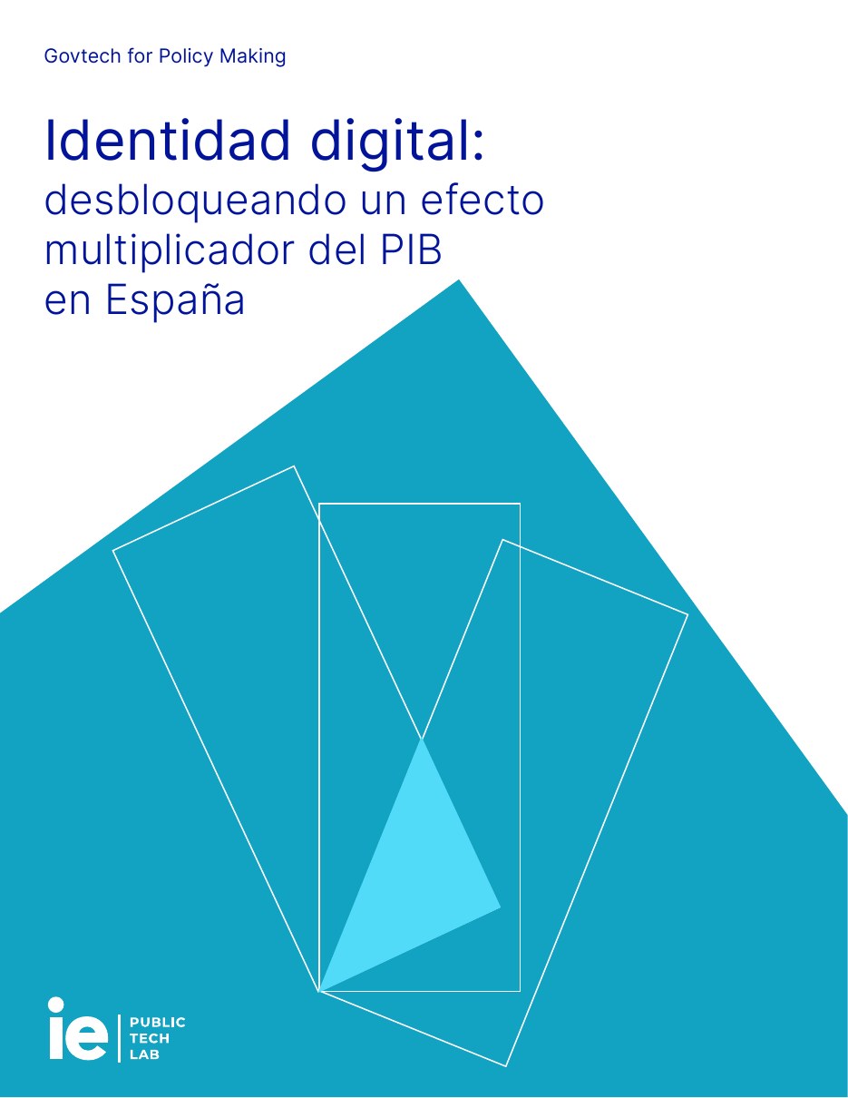 Portada del informe Identidad digital: desbloqueando un efecto multiplicador del PIB en España